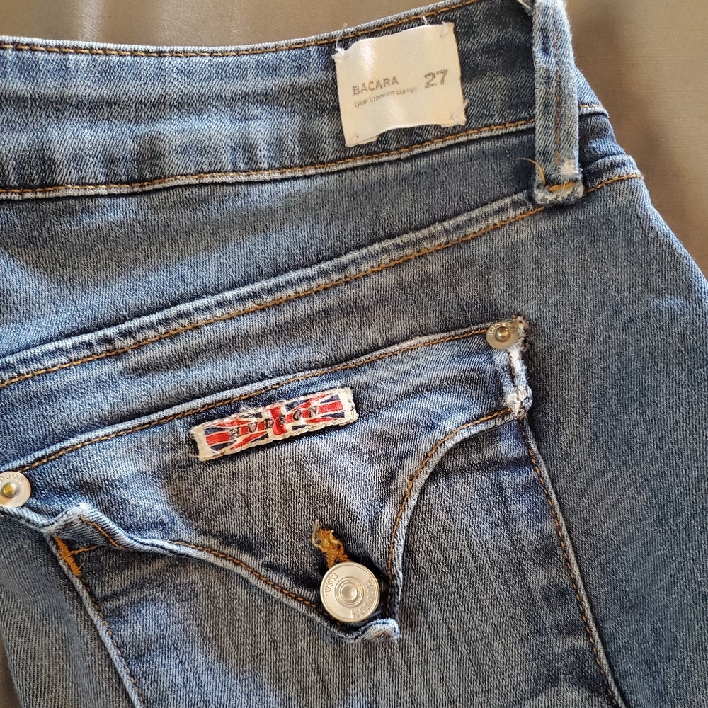 Hudson Bacara Crop Jeans Size 27